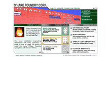 Tablet Screenshot of oharefoundry.com